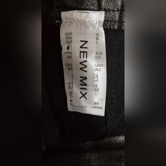 New Mix Black Pencil Mini Skirt Night Out - Picture 7 of 8